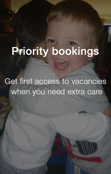 Priority Bookings